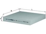 Mahle La 136 - Filtro Aria Abitacolo Oe 52485325 Per Laguna Ii, Vel Satis (BJ0)