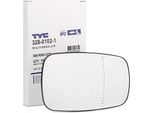 Tyc 328-0102-1 - Oe 7701054752 Vetro Specchio Esterno, Sinistro Per Clio Iii, Megane Ii, Grand Scenic Ii (Jm), Laguna Ii, Scenic Ii