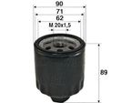 Valeo 586004 - Filtro Olio Oe 8200007832 Per Trafic (P, T, V), Safrane Ii (B54), Safrane I (B54), Laguna I, Espace Iii (Je), Espace Ii (J)