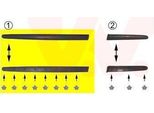 Van Wezel 4028428 - Oe 8545Q6 Modanatura Anteriore Destra Per 206 Cc (2D), 206 (2A/C), 206 Van, 206+