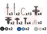 Van Wezel 4032794 - Oe 6999KV Kit Di Montaggio, Paraurti Per 206+