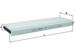 Mahle La 38 - Filtro Aria Abitacolo Oe 2484 Per 306