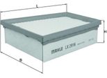 Mahle Lx 2916 - Filtro Aria Oe 165467753R Per Grand Scenic Iii (Jz), Megane Cc, Megane Ii, Megane Iii, Scenic Iii