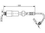 Bosch 1 987 476 065 - Oe 82 00 058 949 Tubo Freno Per Kangoo (Kc), Kangoo (Fc)