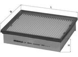 Mahle Lx 2840 - Filtro Aria Oe 165469229R Per Laguna Iii, Latitude (L70)