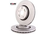 Stark SKBD-0020309 - Oe 77 01 206 614 Disco Freno, Asse Anteriore Per Laguna I, Laguna Ii