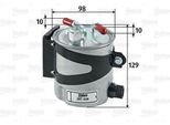 Valeo 587528 - Filtro Carburante Oe 7701062436 Per Logan, Grand Scenic Ii (Jm), Megane Ii, Scenic Ii