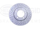 Hella 8DD 355 125-021 - Disco Freno Oe 99735140100 Per 718 (982), 911 (991), 911 (997), Boxster (981), Cayman (981)