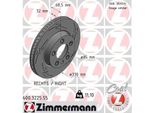 Zimmermann 600.3225.55 - Disco Freno Per Cayenne (9PA), Touareg (7L), Touareg (7P), Touareg (CR7, RC8)