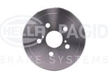Hella 8DT 355 301-321 - Oe 4243105010 Tamburo Del Freno Per Clio Ii, Carina E (T19), Celica (T20), (T19)