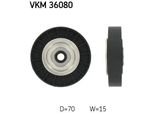 Skf Vkm 36080 - Oe 77 00 274 218 Puleggia Folle, Cinghia A V Per Clio Ii, Kangoo (Kc), Kangoo (Fc)