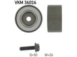 Skf Vkm 36016 - Puleggia Folle Oe M813134, Cinghia A V Per Megane I, Megane Scenic, Scenic I, Clio Ii, Espace Iii (Je), Laguna I, S40 I (644), V40 (645)