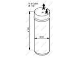 Nrf 33120 - Oe 7700436195 Essiccatore Aria Condizionata Per Clio Ii, Scenic I