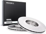 Ridex 82B0835 - Oe 77 01 208 849 Disco Freno, Asse Anteriore Per Grand Scenic Ii (Jm), Scenic Ii