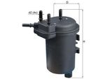 Mahle Kl 432 - Filtro Carburante Oe 8200186217 Per Grand Scenic Ii (Jm), Megane Ii, Scenic Ii