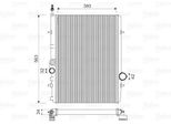 Valeo 732906 - Oe 1330 59 Radiatore, Raffreddamento Motore Per 206 Sw (2E/K), 206 (2A/C), 206 Cc (2D)