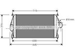 Prasco CNA4126 - Intercooler Oe 0384F0 Per 406