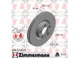 Zimmermann 600.3248.20 - Disco Freno Per Cayenne (92A), Touareg (7P), Touareg (CR7, RC8)