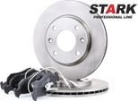 Stark SKBK-1090282 - Bremsscheiben E -BeläGe Oe 169003 Per Saxo, Xsara, 106 Ii, 306
