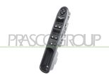 Prasco PG320WS04 - Oe 6554QG Interruttore Regolatore Finestrino, Anteriore Sinistro Per 207 (Wa, Wc), 207 Sw (Wk)