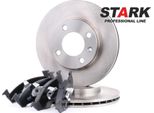 Stark SKBK-1090186 - Dischi E Pastiglie Freno Oe 321615301C Per Cordoba (6K), Ibiza (6K), Toledo I (1L2), Golf Iii (1H), Polo (6V), Vento (1H)