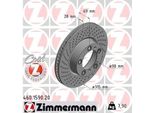 Zimmermann 460.1590.20 - Disco Freno Per Boxster (981), Cayman (981)