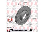 Zimmermann 460.1529.20 - Disco Freno Per 718 (982), Boxster (981), Cayman (981)