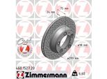 Zimmermann 460.1527.20 - Disco Freno Per 911 (996), 911 (997)
