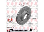 Zimmermann 460.1526.20 - Disco Freno Per 911 (996), 911 (997), Boxster (986), Boxster (987), Cayman (987)