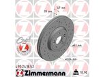 Zimmermann 470.2418.52 - Disco Freno Per Espace Iv (Jk), Vel Satis (BJ0)