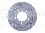 Hella 8DD 355 125-061 - Disco Freno Oe 98135140201 Per Boxster (981), Cayman (981)