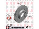 Zimmermann 460.1560.20 - Disco Freno Per 911 (996), 911 (997), 911 (991), 718 (982)