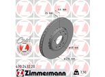 Zimmermann 470.2432.20 - Disco Freno Per Laguna Iii, Grand Scenic Iii (Jz), Latitude (L70), Megane Cc, Megane Iii, Scenic Iii