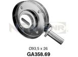 Snr GA358.69 - Puleggia Tenditore Oe 6453 R8, Cinghia A V Per 605 (6B), Boxer