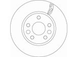 Trw DF6546 - Disco Freno Oe 40 20 620 00R Per Captur Ii (Hf), Megane Iv, Talisman