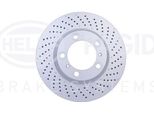 Hella 8DD 355 125-031 - Disco Freno Oe 99735140200 Per 718 (982), 911 (991), 911 (997), Boxster (981), Cayman (981)