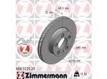 Zimmermann 600.3225.20 - Disco Freno Per Cayenne (9PA), Touareg (7L), Touareg (7P), Touareg (CR7, RC8)