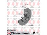 Zimmermann 470.2448.00 - Disco Freno Per Grand Scenic Iii (Jz), Scenic Iii
