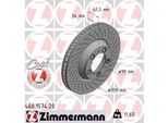 Zimmermann 460.1574.20 - Disco Freno Per 911 (996), 911 (997)