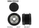 Skf Vkm 03110 - Puleggia Alternatore Oe 06H 903 119 Per A4 (8K), A5 (8T), A5 (8F), Q5 (8R)