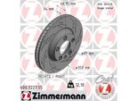 Zimmermann 600.3227.55 - Disco Freno Per Q7 (4L), Cayenne (92A), Cayenne (9PA), Touareg (7L)