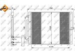 Nrf 35307 - Condensatore Aria Condizionata Oe 99657311100 Per 911 (996), Boxster (986)