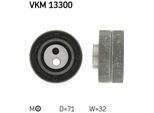 Skf Vkm 13300 - Oe 0818 20 Puleggia Tenditore, Cinghia Di Distribuzione Per 605 (6B), Boxer