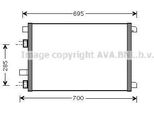 Prasco RTA5305 - Condensatore Aria Condizionata Oe 8200115543 Per Megane Ii, Grand Scenic Ii (Jm), Scenic Ii