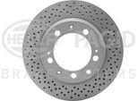 Hella 8DD 355 104-751 - Oe 99335204102 Disco Freno Per 911 (993)