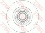 Trw DF6203BS - Disco Freno Oe 40 20 296 46R Per Fluence (L3), Grand Scenic Iii (Jz), Scenic Iii