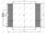 Nrf 35833 - Condensatore Aria Condizionata Oe 7700418301 Per Megane Scenic, Megane I