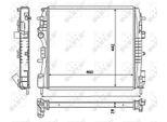 Nrf 53938 - Radiatore Oe 8200384071, Raffreddamento Motore Per Kangoo (Kc), Kangoo (Fc)