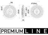 Mahle Cfc 66 001P - Oe 6032000022 Frizione, Ventola Radiatore Per Classe E (W124), Classe C (W202)