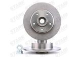 Stark SKBD-0023140 - Oe 43 20 000 10R Disco Freno, Asse Posteriore Per Clio Iv, Fluence (L3), Grand Scenic Iii (Jz), Megane Cc, Megane Iii, Scenic Iii